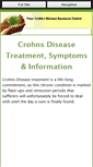 Mobile Screenshot of crohns-disease-and-stress.com